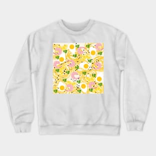 Cute Shrimp Ramen with Eggs and Lemon Crewneck Sweatshirt